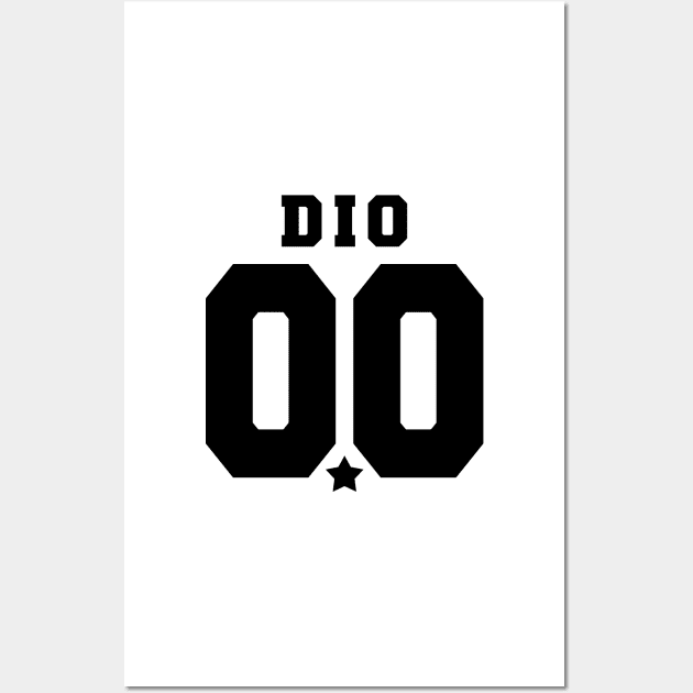 Dio Jersey Wall Art by RLan